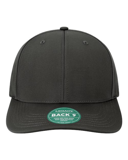 Back Nine Cap - Black Front