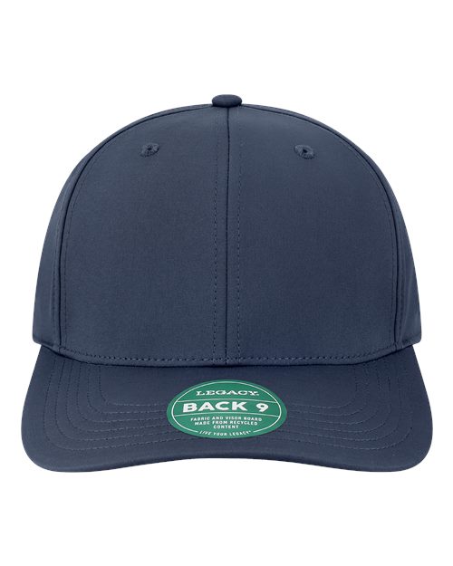 Back Nine Cap - Navy Front