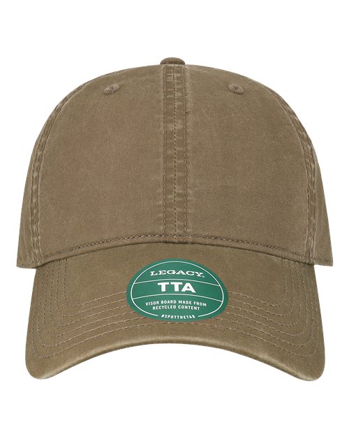 Terra Twill Cap - Light Brown Front