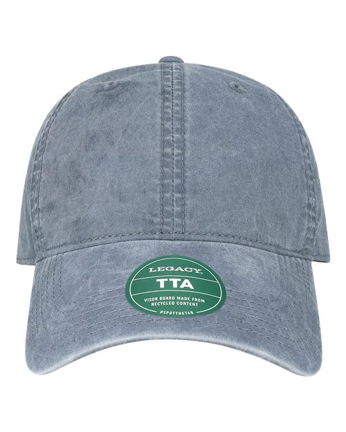 Terra Twill Cap - Slate Blue Front