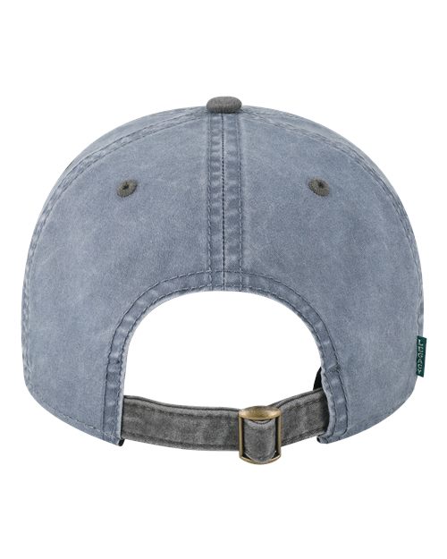 Terra Twill Cap - Slate Blue/ Cinder Back