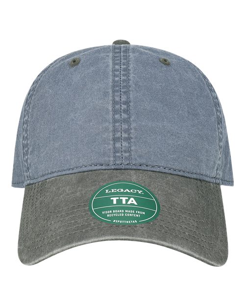 Terra Twill Cap - Slate Blue/ Cinder Front