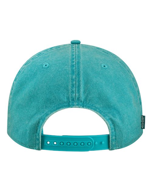 Skully Rope Cap - Aqua Back