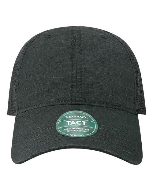 Tacticool Cap - Black/ Black Front