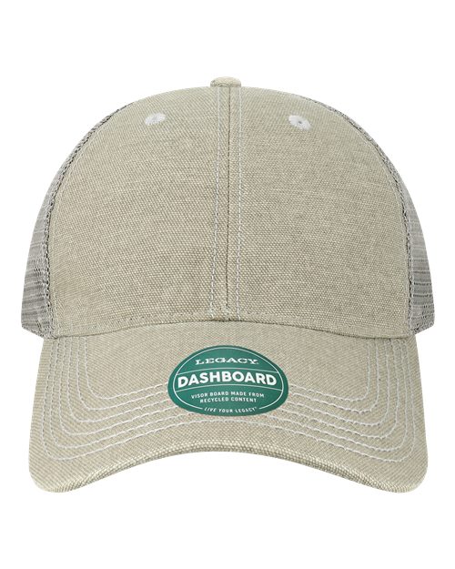 Dashboard Trucker Cap - Grey Front