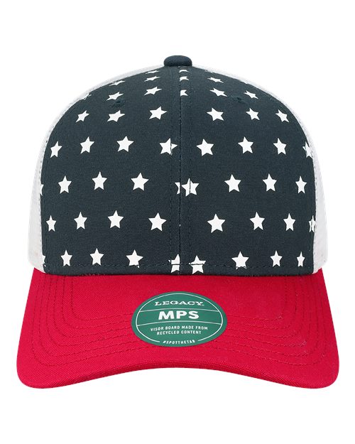 Mid-Pro Snapback Trucker Cap - USA Front