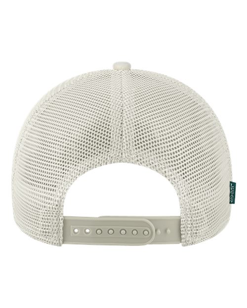 Mid-Pro Snapback Trucker Cap - White Z - Quilted Back