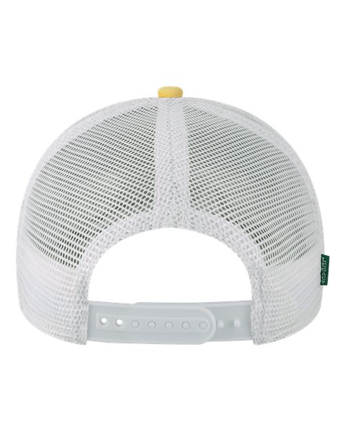 Mid-Pro Snapback Trucker Cap - Yellow/ Marine/ White Back