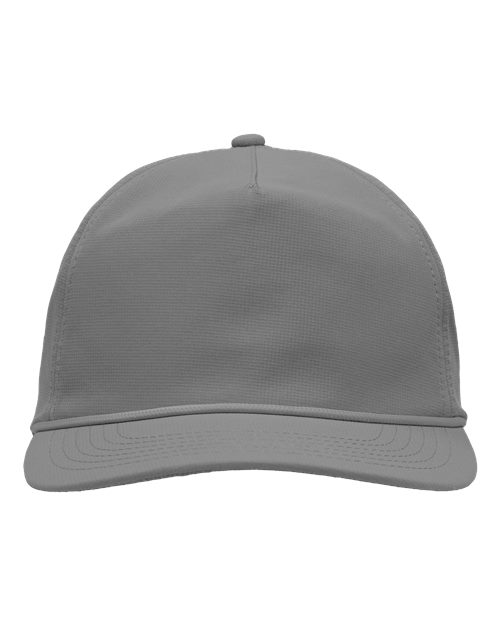 Five-Panel Ripstop Cap - Grey Front
