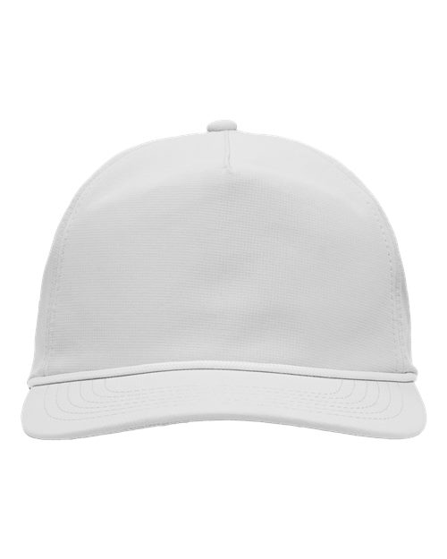 Five-Panel Ripstop Cap - White Front