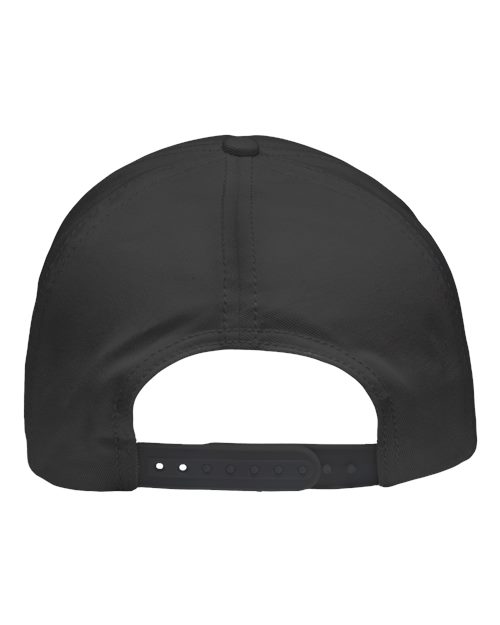 Five-Panel Rope Heritage Fit Cap - Charcoal Back