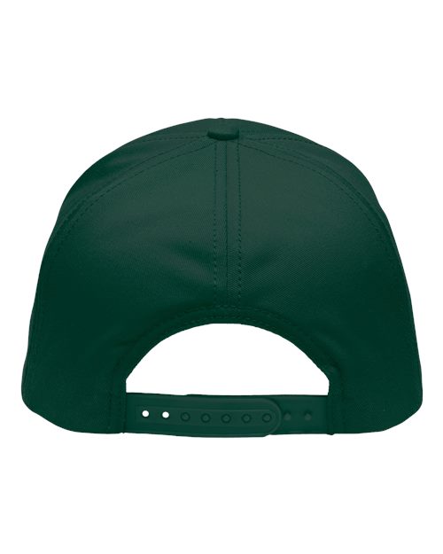Five-Panel Rope Heritage Fit Cap - Forest Green Back