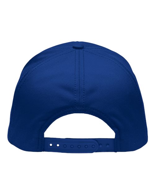 Five-Panel Rope Heritage Fit Cap - Royal Back