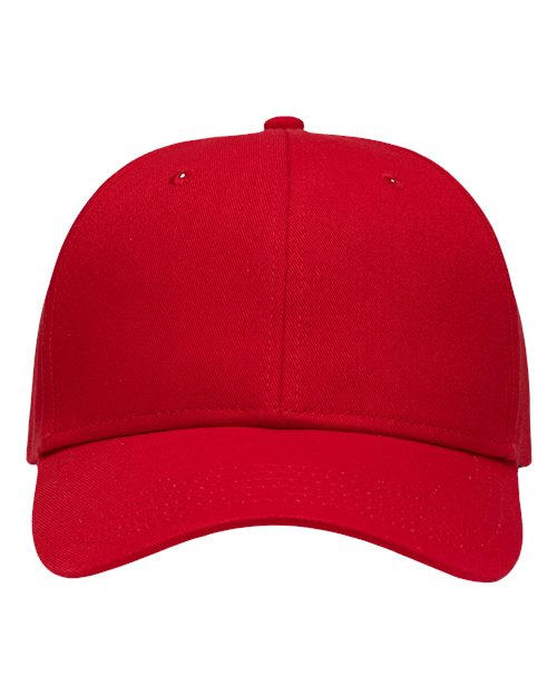 Lo-Pro Solid Traditional Cap - Red Front