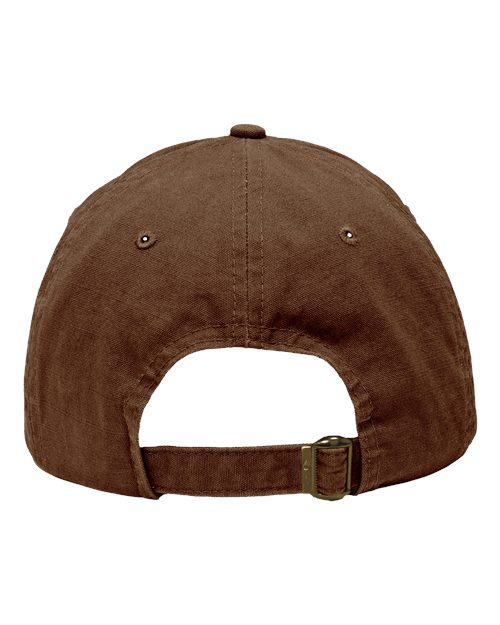 Dad Hat Fit - Chino Dark Brown Back