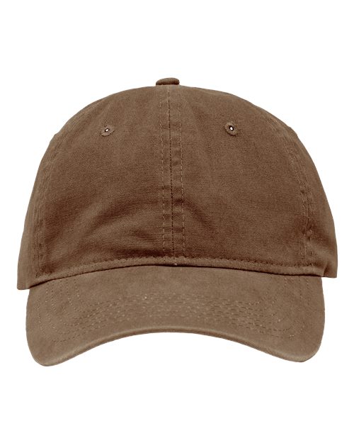 Dad Hat Fit - Chino Dark Brown Front