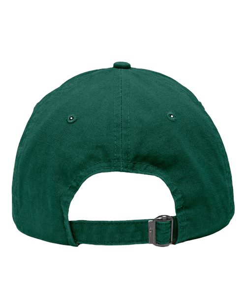 Dad Hat Fit - Chino Forest Green Back