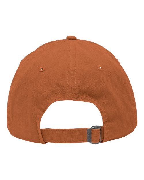 Dad Hat Fit - Chino Texas Orange Back