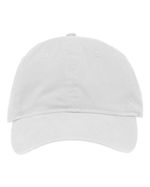 Dad Hat Fit - Chino White Front