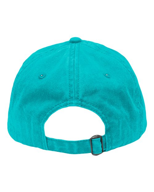 Dad Hat Fit - Pigment Aqua Back