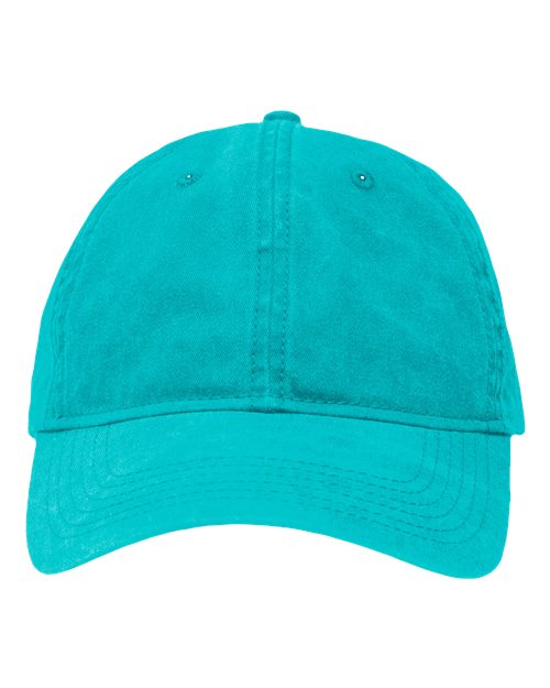 Dad Hat Fit - Pigment Aqua Front