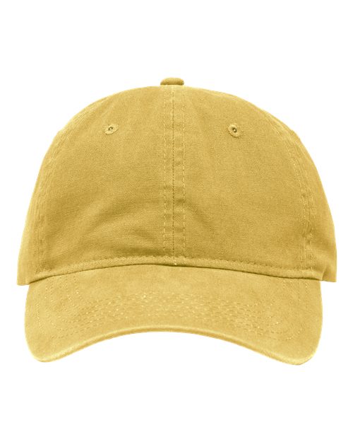 Dad Hat Fit - Pigment Mustard Yellow Front