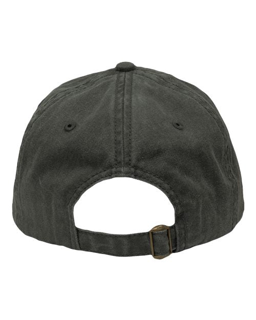 Dad Hat Fit - Pigment Olive Green Back