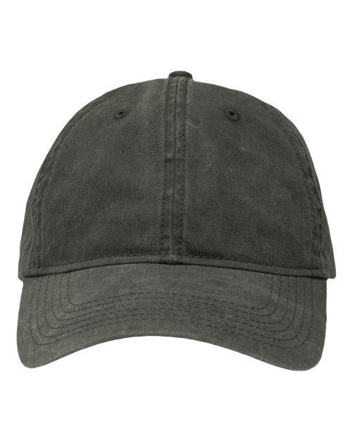 Dad Hat Fit - Pigment Olive Green Front