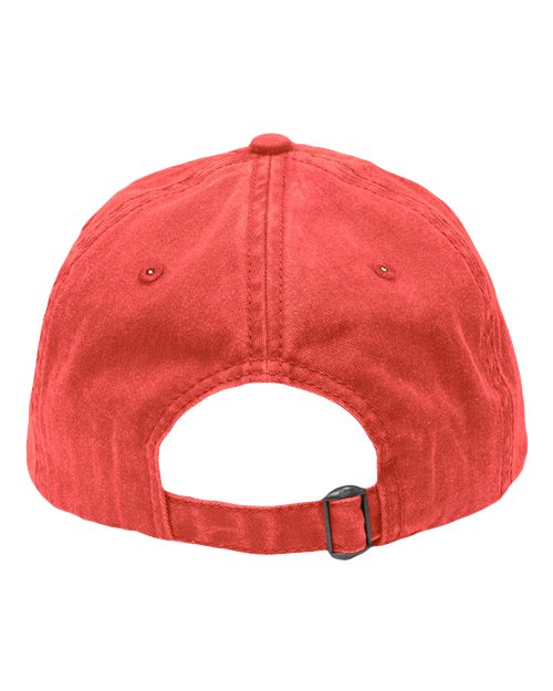 Dad Hat Fit - Pigment Red Back