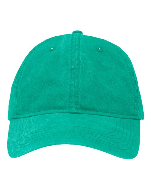 Dad Hat Fit - Pigment Teal Front