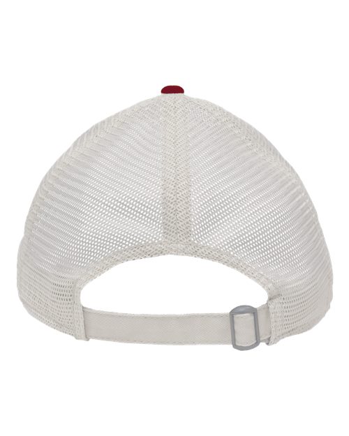 Mesh Dad Hat Fit - Cardinal/ Stone Back