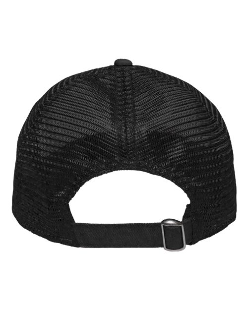 Mesh Dad Hat Fit - Charcoal/ Black Back