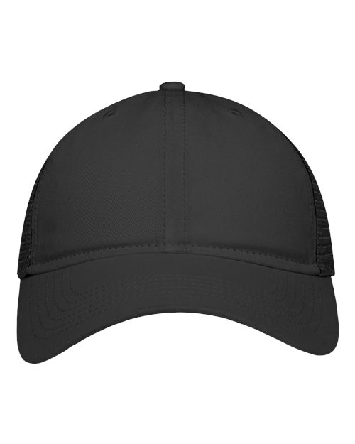 Mesh Dad Hat Fit - Charcoal/ Black Front