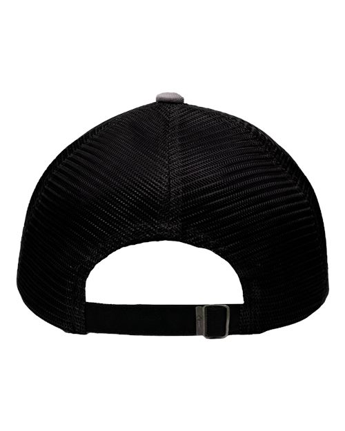 Mesh Dad Hat Fit - Grey/ Black Back