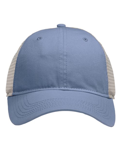 Mesh Dad Hat Fit - Sky Blue/ Stone Front