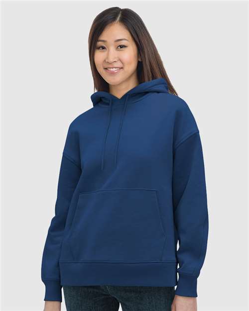 Women's USA-Made Hooded Sweatshirt - Navy Front