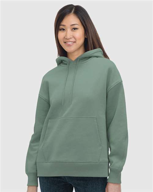 Women's USA-Made Hooded Sweatshirt - Sage Front