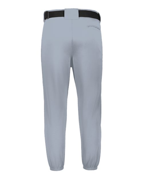 Unisex Gamer Classic Baseball Pants - Blue Grey Back