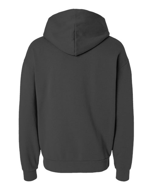 Unisex Avenue Midweight Hooded Sweatshirt - Pigment Black Back