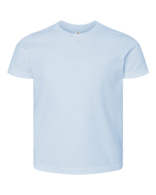 Youth Fine Jersey T-Shirt - Baby Blue Front