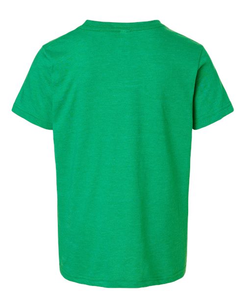 Youth Fine Jersey T-Shirt - Heather Kelly Back