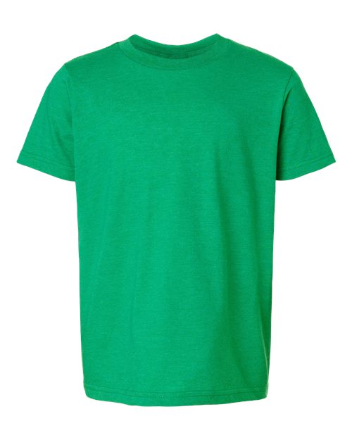 Youth Fine Jersey T-Shirt - Heather Kelly Front