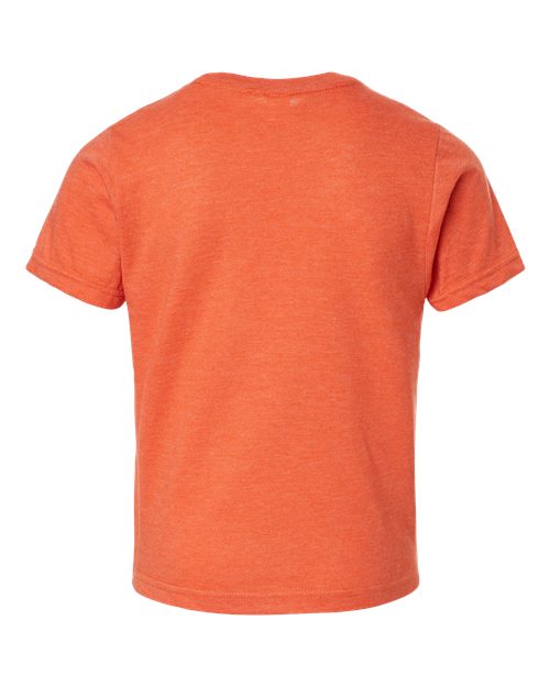 Youth Fine Jersey T-Shirt - Heather Orange Back