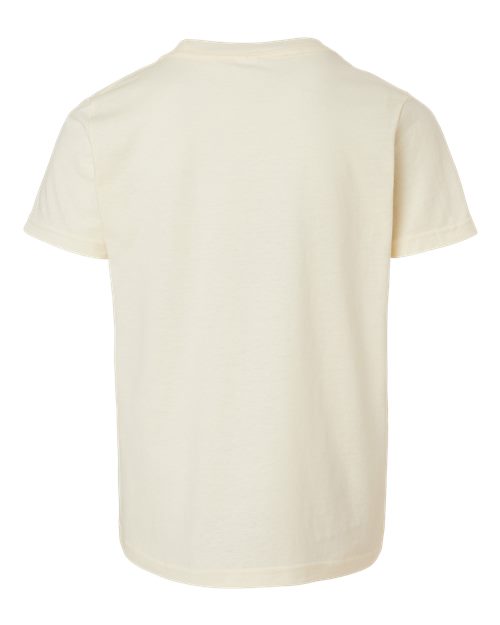 Youth Fine Jersey T-Shirt - Natural Back