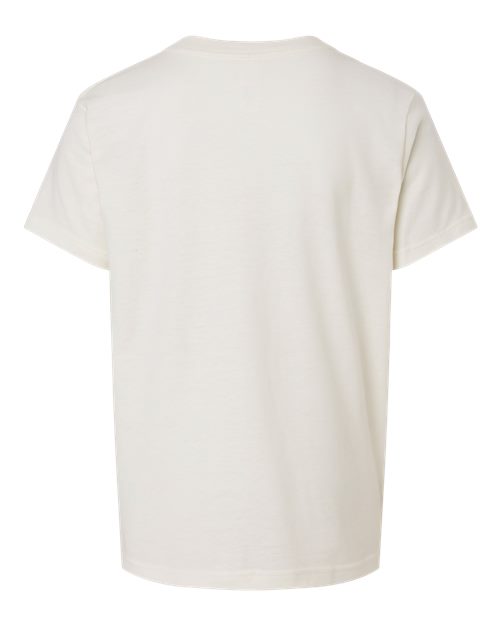 Youth Fine Jersey T-Shirt - Vintage White Back