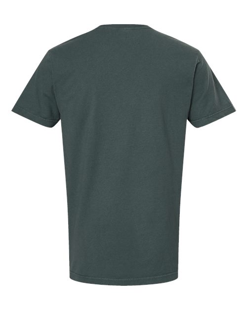 Unisex Vintage Garment-Dyed T-Shirt - Blue Spruce Back
