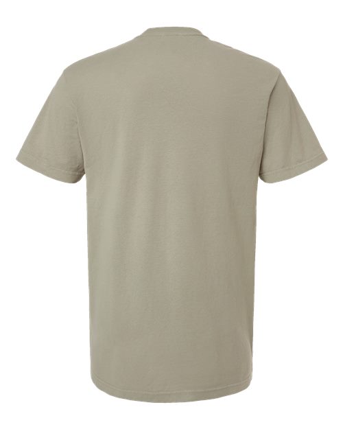 Unisex Vintage Garment-Dyed T-Shirt - Sandstone Back