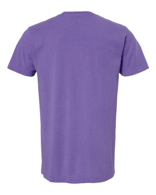 Unisex Vintage Garment-Dyed T-Shirt - Violet Back