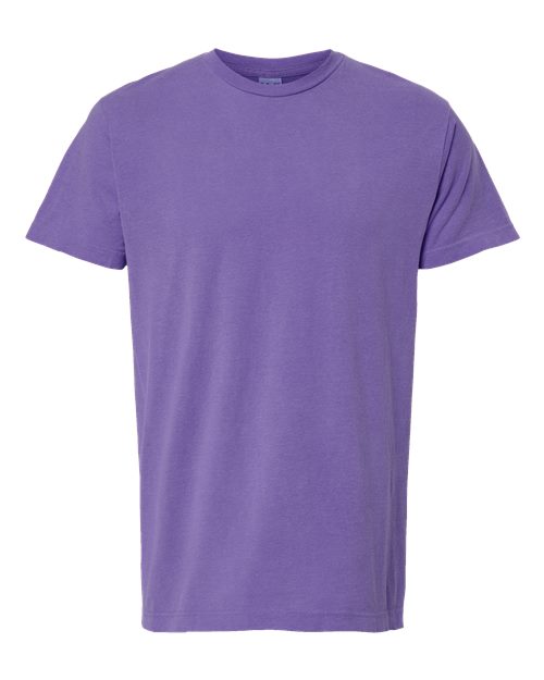 Unisex Vintage Garment-Dyed T-Shirt - Violet Front