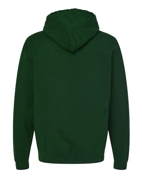 Unisex Fleece Hooded Sweatshirt - Forest Back